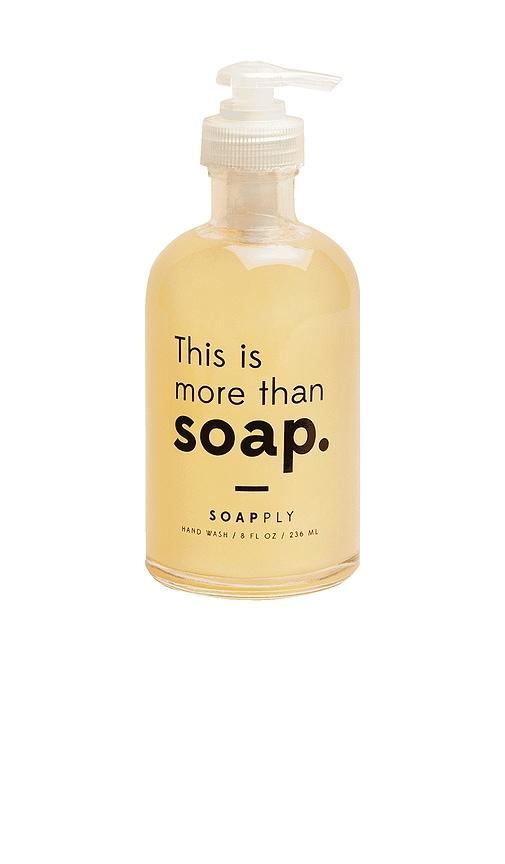 Soapply Hand Wash in Clear Bottle by SOAPPLY