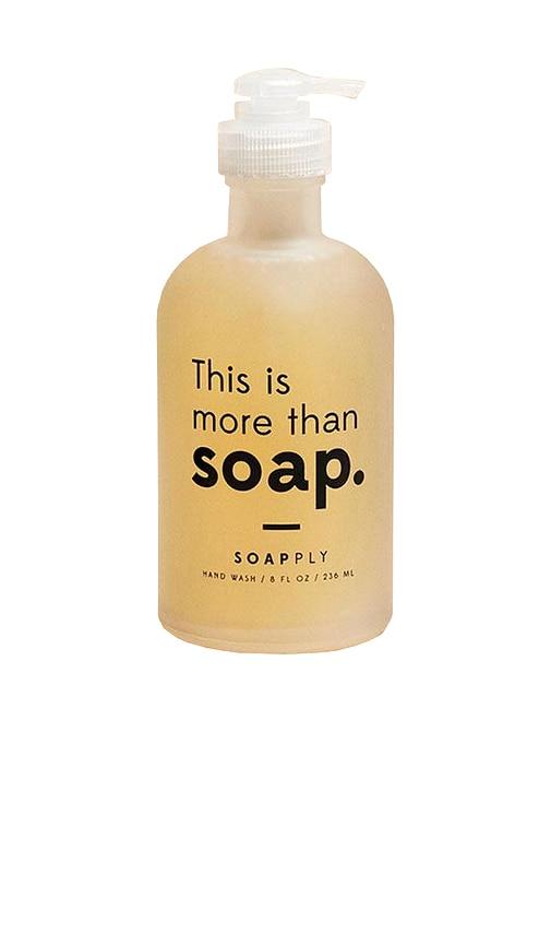 Soapply Hand Wash in Frosted Bottle by SOAPPLY