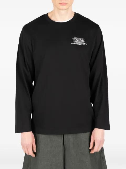 Binary long-sleeves T-shirt by SOCIETE ANONYME