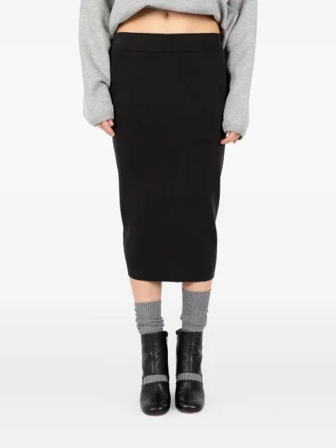 Cadil ruched midi skirt by SOCIETE ANONYME