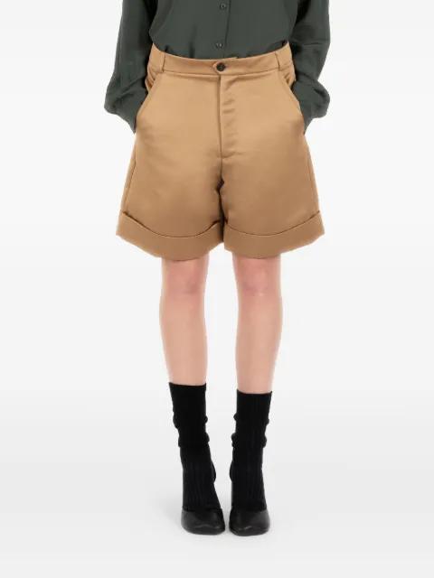 Manu satin shorts by SOCIETE ANONYME