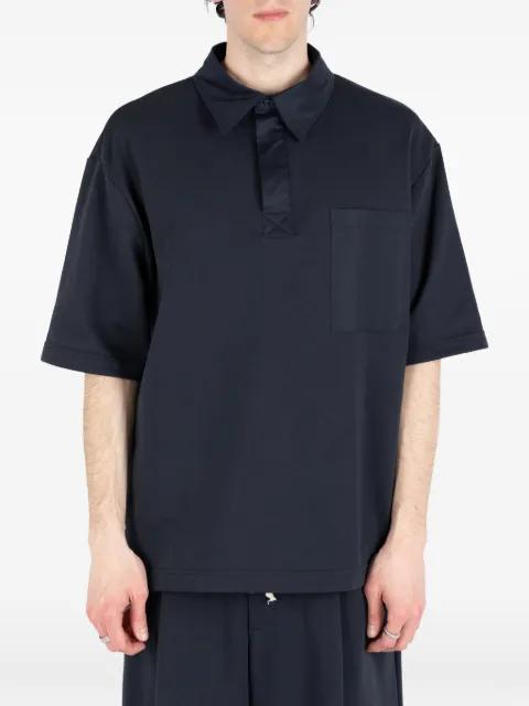Polo 92 patch-pocket short-sleeve polo shirt by SOCIETE ANONYME