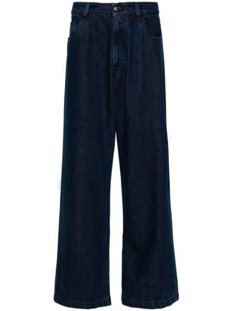 Red Cross straight-leg jeans by SOCIETE ANONYME