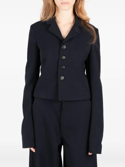 buttoned wool jacket by SOCIETE ANONYME