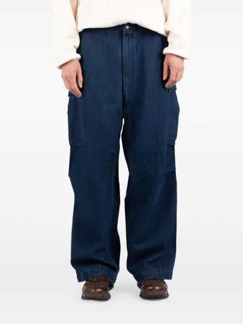 cotton cargo jeans by SOCIETE ANONYME
