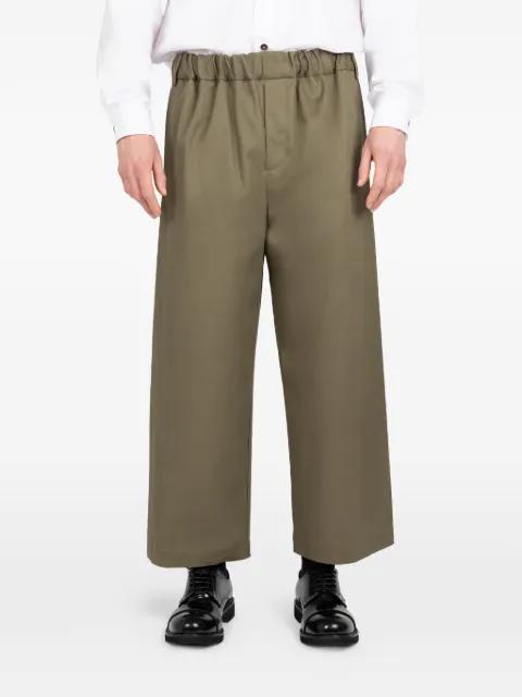 elasticated-waistband trousers by SOCIETE ANONYME