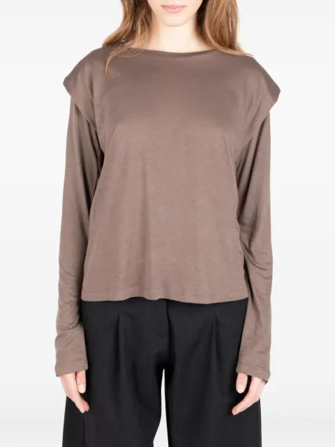 embroidered-numbers T-shirt by SOCIETE ANONYME