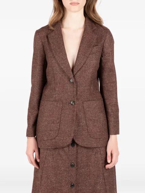 houndstooth-pattern jacket by SOCIETE ANONYME