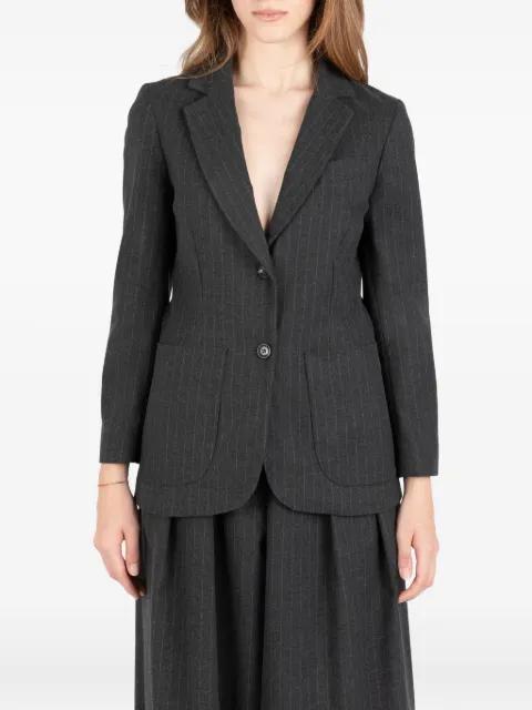 pinstripe pocket blazer by SOCIETE ANONYME