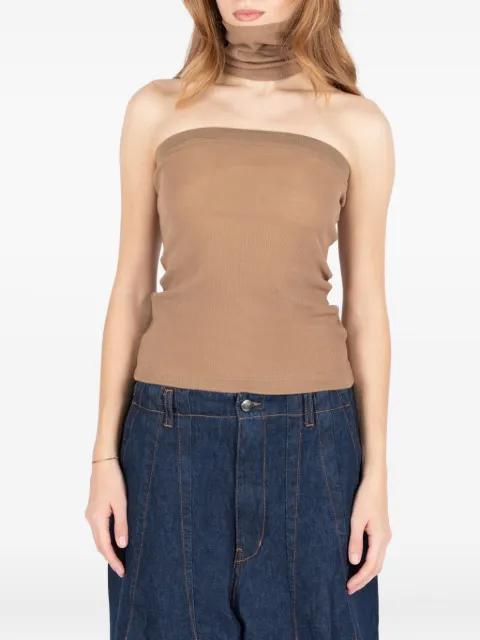 ribbed bandeau top by SOCIETE ANONYME
