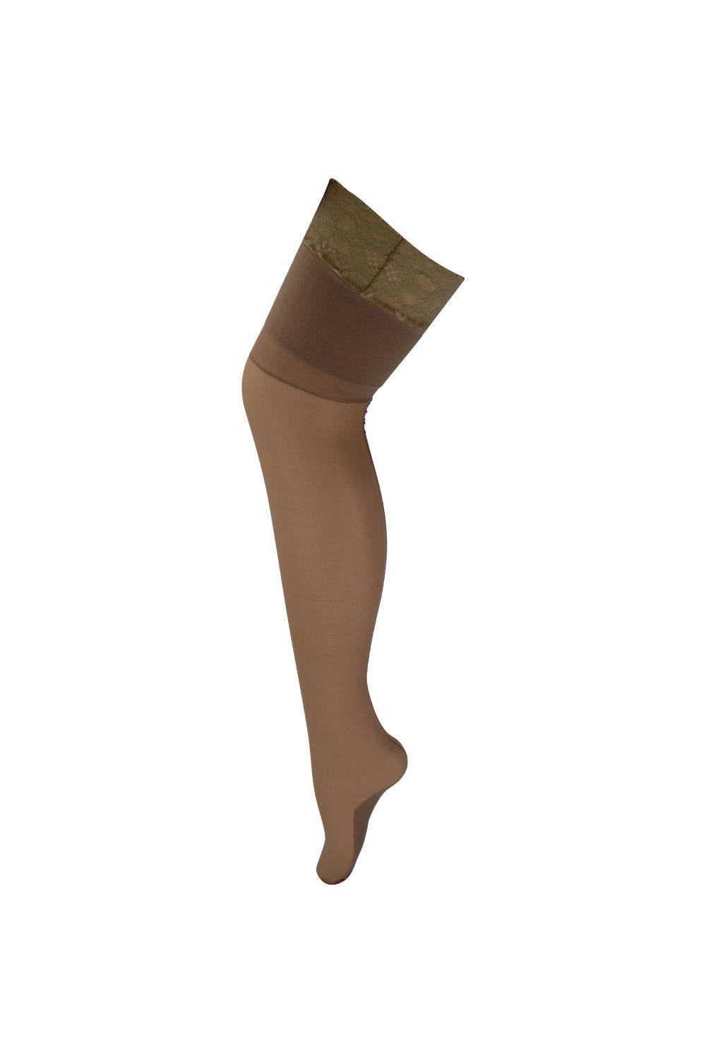High Waisted Sheer Seamed Stockings by SOCK SNOB