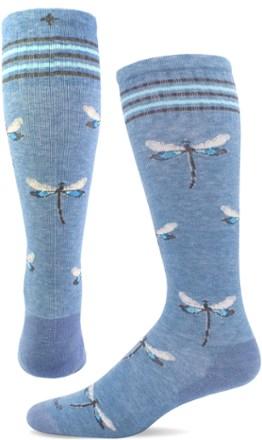 Dragonfly Compression Socks by SOCKWELL