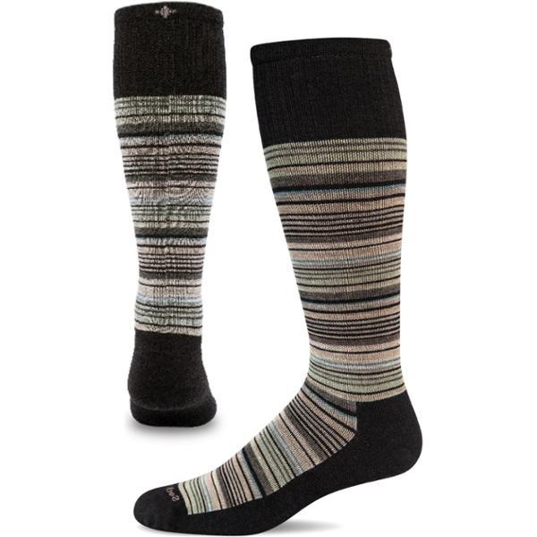 Sunset Stripe Graduated Compression Socks by SOCKWELL