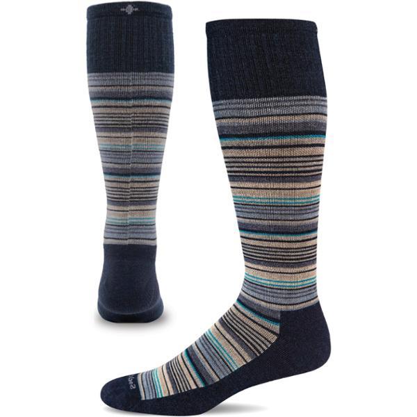 Sunset Stripe Graduated Compression Socks by SOCKWELL
