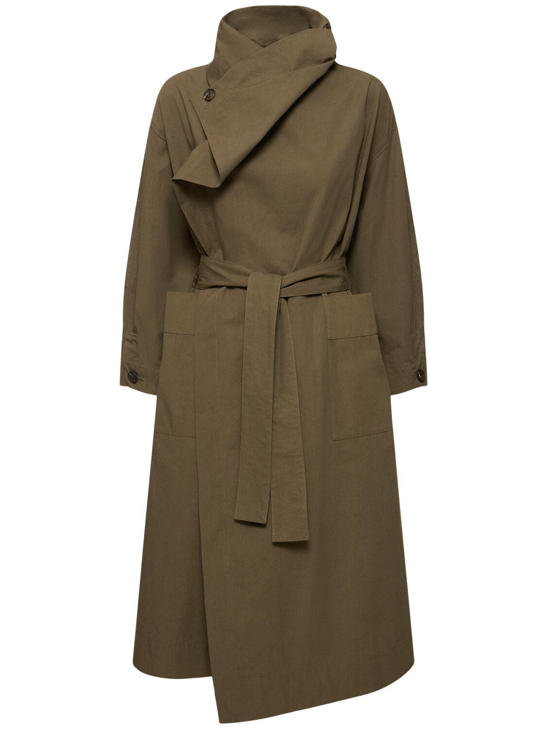 Albatros Cotton Trench Coat by SOEUR