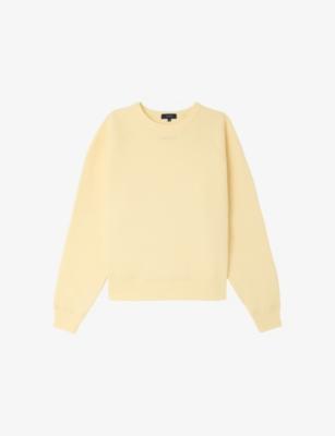 Artemis Brand-Embroidered Cotton Sweatshirt by SOEUR