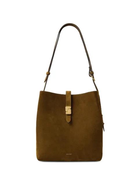 Bello suede shoulder bag by SOEUR
