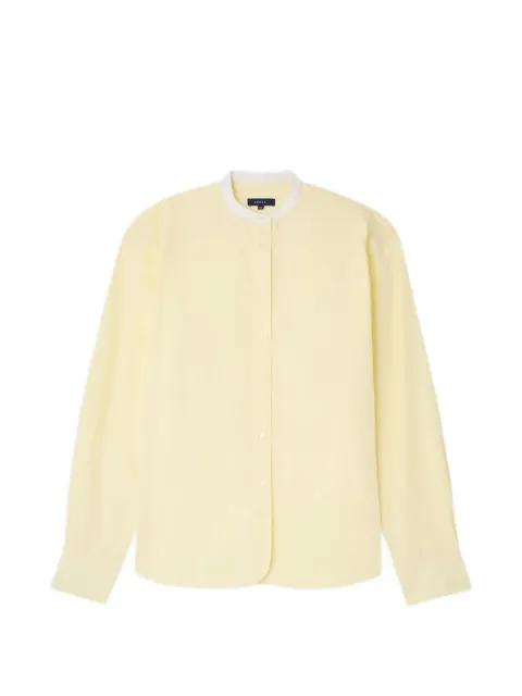 Bermudes band-collar shirt by SOEUR