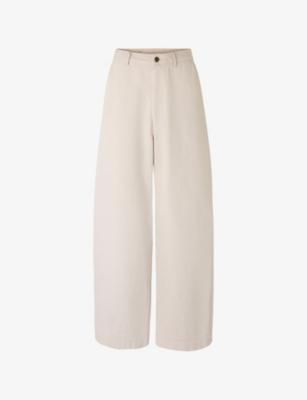 Clovis Balloon-Leg Oversized Cotton Trousers by SOEUR