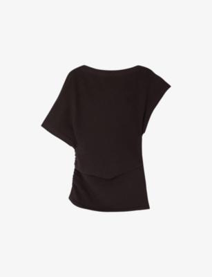Dalina Asymmetric Knitted Top by SOEUR