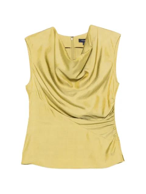 Eclat cowlneck ruched  blouse by SOEUR