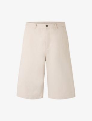 Francis Wide-Leg Cotton Shorts by SOEUR