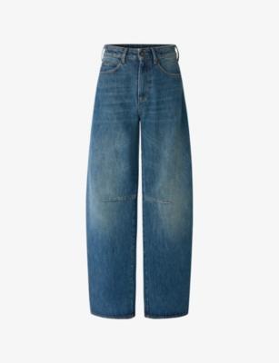 Gaspard Balloon-Leg High-Rise Jeans by SOEUR