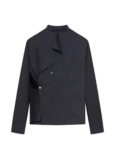 Hampton button straight blouse by SOEUR