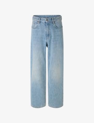 Harrison Straight-Leg Denim Jeans by SOEUR