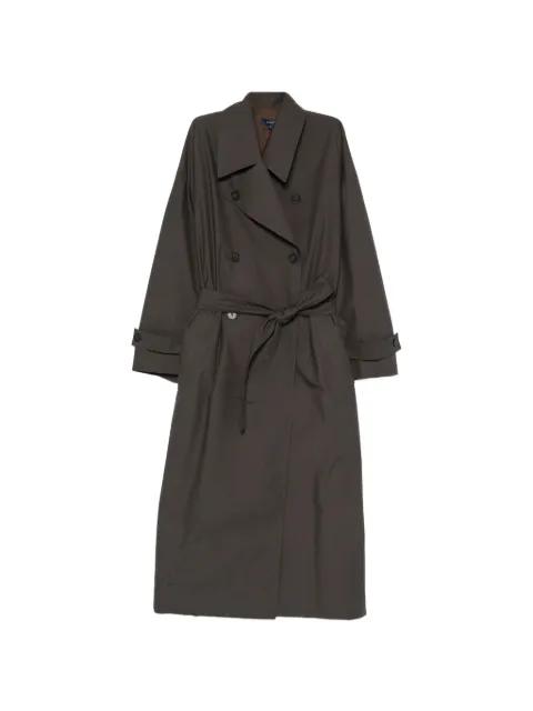 Helio double-breasted belted jacket by SOEUR
