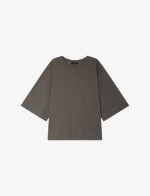 Helsinki Oversized-Fit Cotton T-Shirt by SOEUR