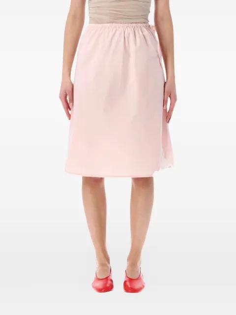 Houna lace-detail midi skirt by SOEUR