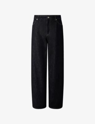 Hunter Straight-Leg High-Rise Jeans by SOEUR
