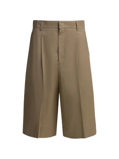 Imogen pleated wide-leg shorts by SOEUR