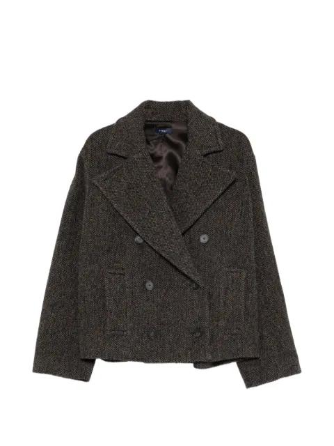 Joseph double-breasted coat by SOEUR