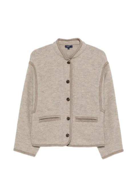 Olympe button-up wool jacket by SOEUR