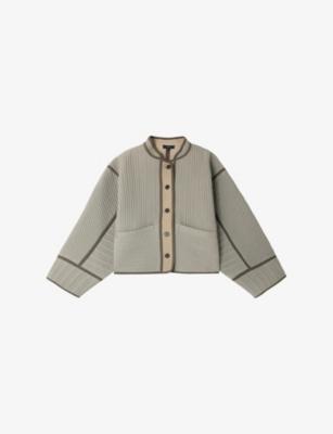 Patchouli Quilted Cotton Jacket by SOEUR