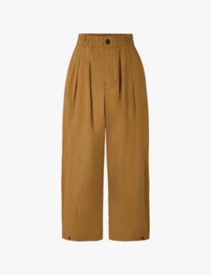 Vernon Wide-Leg Cotton Trousers by SOEUR