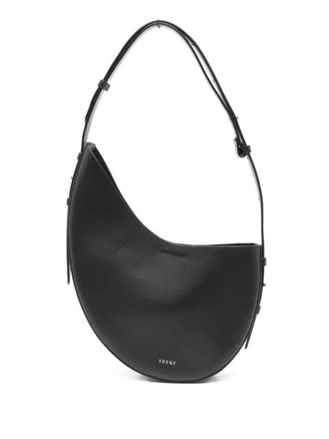 Wino crescent sheepskin shoulder bag by SOEUR