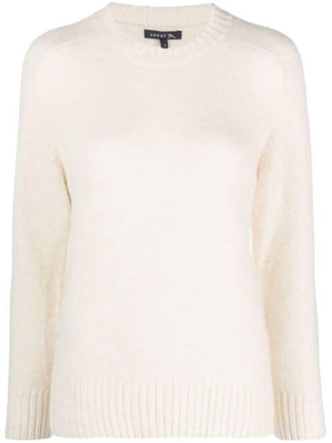 crew-neck long-sleeve jumper by SOEUR