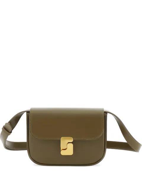 mini Bell buckle-detail shoulder bag by SOEUR