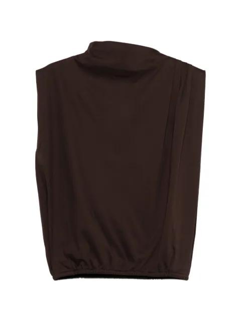 pleated trim top by SOEUR