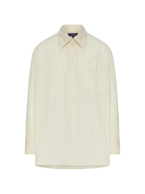 striped cotton shirt by SOEUR