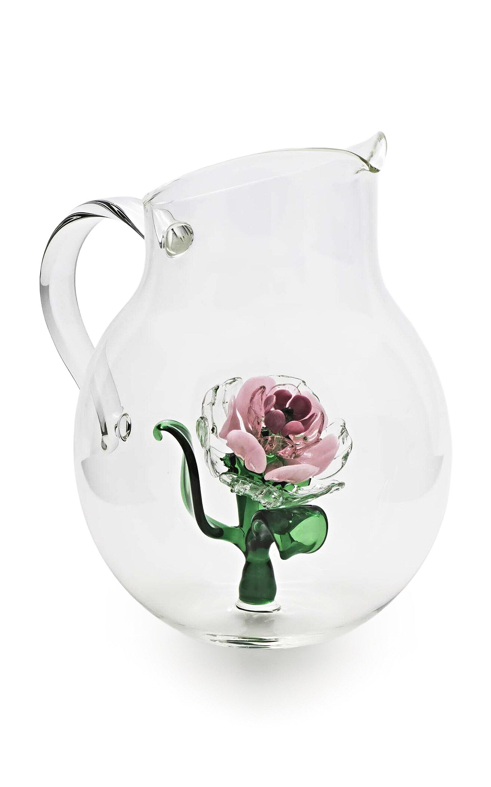 Soffieria Parise - Floral Pitcher - Multi - Moda Operandi by SOFFIERIA PARISE