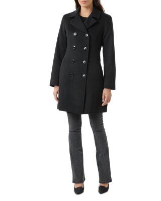 Double Breasted Cashmere Trench Coat by SOFIA CASHMERE