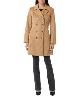 Double Breasted Cashmere Trench Coat by SOFIA CASHMERE