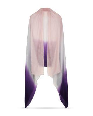 Ultrafine Ombr&eacute; Cashmere Wrap by SOFIA CASHMERE