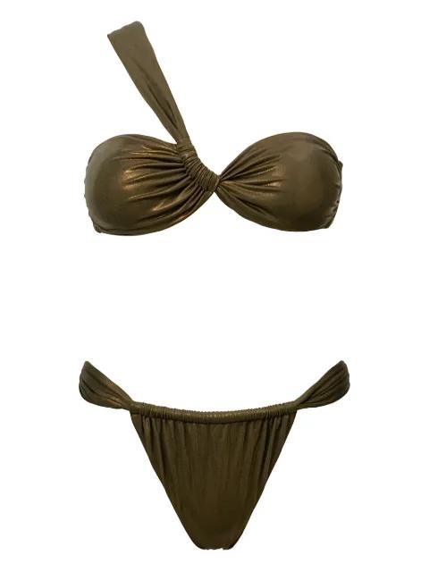 Chiara one-shoulder bikini by SOFIA ERHAN