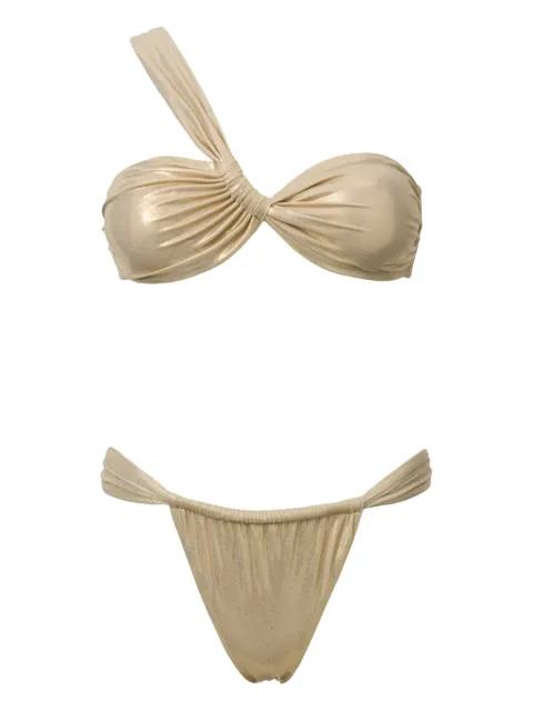 Chiara one-shoulder bikini by SOFIA ERHAN