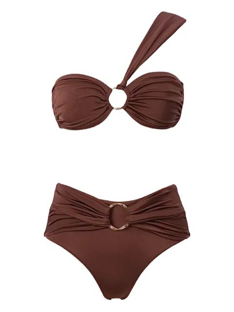 Hera ring-detail bikini by SOFIA ERHAN
